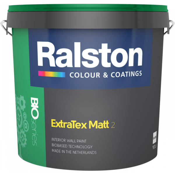 ExtraTex Matt 2 W/BW, краска для внутреннего применения, 1л, 2.5л, 5л, 10л
