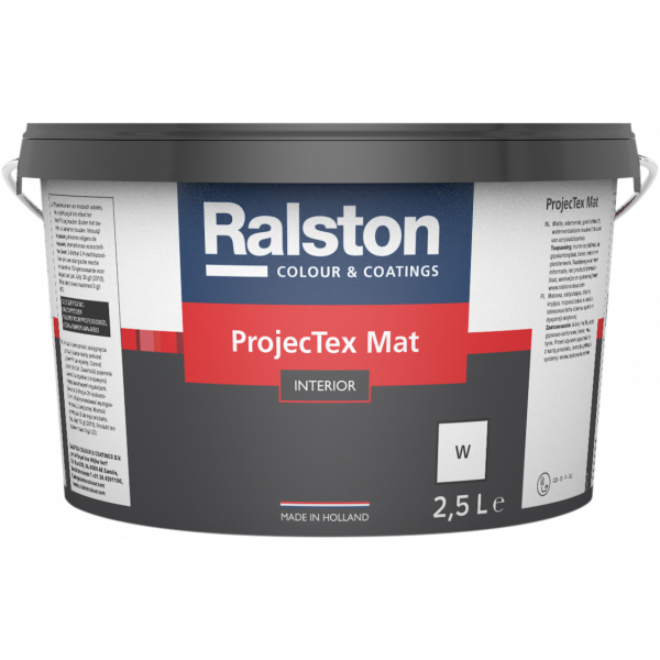 ProjecTex Mat W матовая краска для внутреннего применения, 2.5, 10л