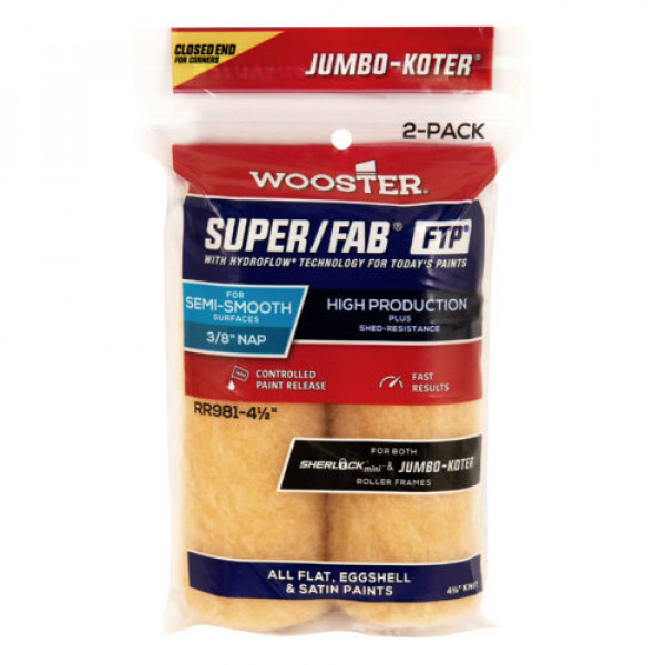 Wooster Комплект мини валиков SUPER FAB Для держателя Jumbo-Koter