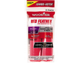 Wooster Комплект велюрових мініваликів RED FEATHER для тримача Jumbo-Koter