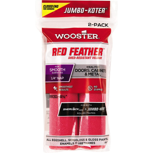 Комплект велюровых миниваликов RED FEATHER для держателя Jumbo-Koter