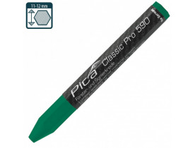 Промисловий маркер на восковій основі Pica Classic PRO 590/36, зелений