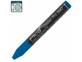 Промисловий маркер на восково-крейдяній основі Pica Classic PRO 590/41, синій