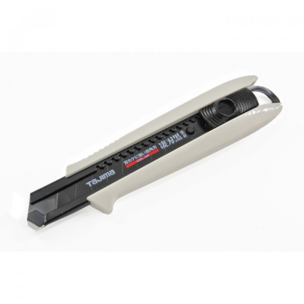 Нож строительный сегментный TAJIMA, 18мм автоматический фиксатор, DRIVER 500(DCL500GWCL)