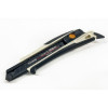 Нож 18 мм, серия PREMIUM, DORA Fin Cutter Razar Black Blade, автоматический фиксатор (Арт. DFC-L560W)