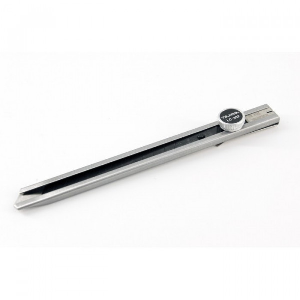 Нож строительный сегментный TAJIMA LC302B, 9 мм, винтовой фиксатор (К)
