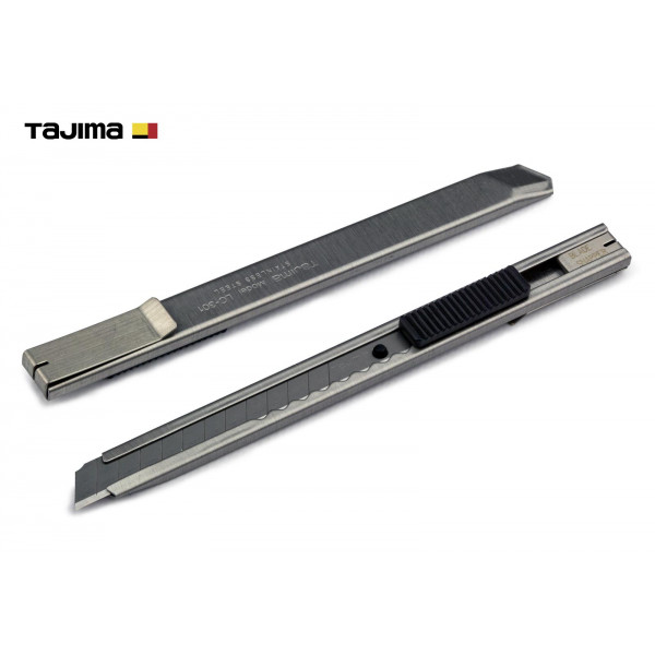 Нож строительный сегментный TAJIMA LC305P, 9 мм, автофиксатор (LC305P)