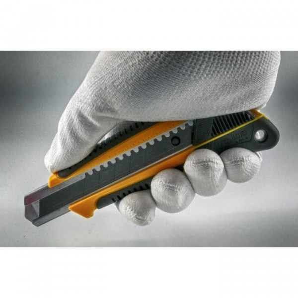 Нож строительный сегментный TAJIMA LC560B, 18 мм, автоматический фиксатор, GRI 560 (К)