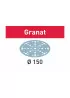 575165 Шлифовальные круги STF Ø 150 мм / 48 P150 GR / 100 Granat FESTOOL (упак. 100 шт)