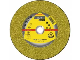 13492 Круг отрезной по металлу Klingspor A 24 Extra 230x3x22,23мм