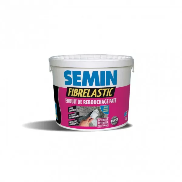 FIBRELASTIC Шпаклевка готовая эластичная ремонтная SEMIN