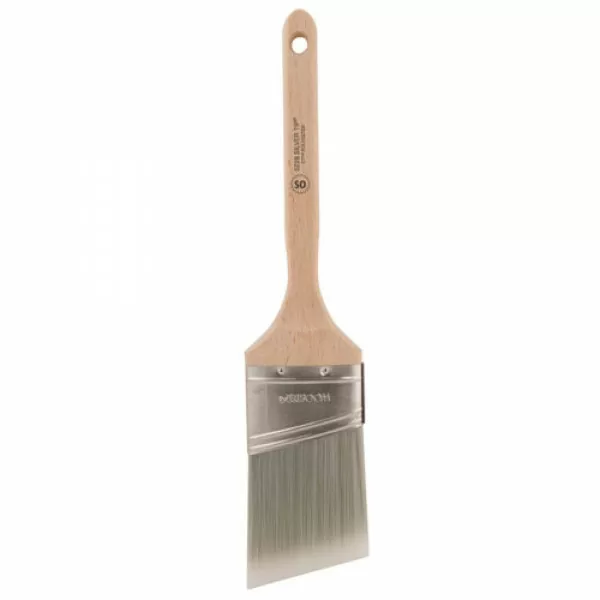 Профессиональная кисть со скошенной щетиной SILVER TIP (SOFT-мягкий ворс) 5228