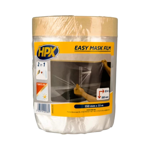 Плівка захисна з малярною стрічкою Easy Mask Film