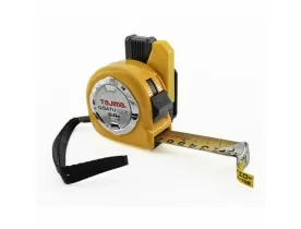 Рулетка будівельна TAJIMA HI LOCK, магнітна, пос. стрічка з тримачем на пояс 25мм*5 (1001-1894)