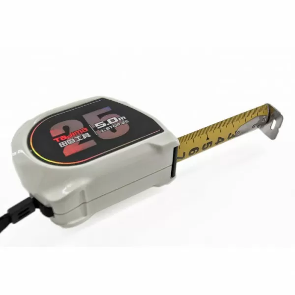 Рулетка TAJIMA Sigma STOP STRONG усиленная лента, 25мм*5м (1001-2434)